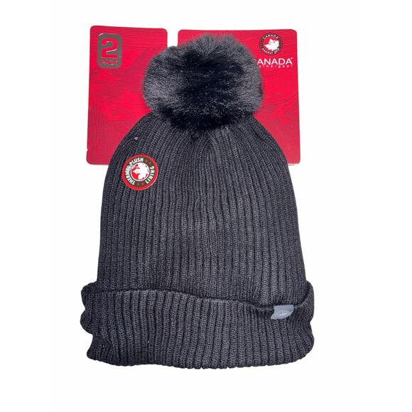 Canada Weathergear Thermal Plush Lined Beanies Set of Two NEW main image 5
